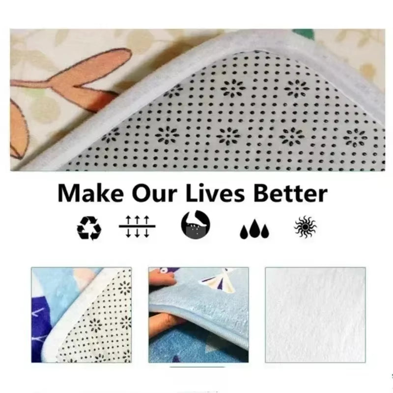 1PC Colorful Game Controller Patterns round Rug, Non-Slip Floor Mat for Living Room, Bedroom, Bathroom, Holiday Home Decoration